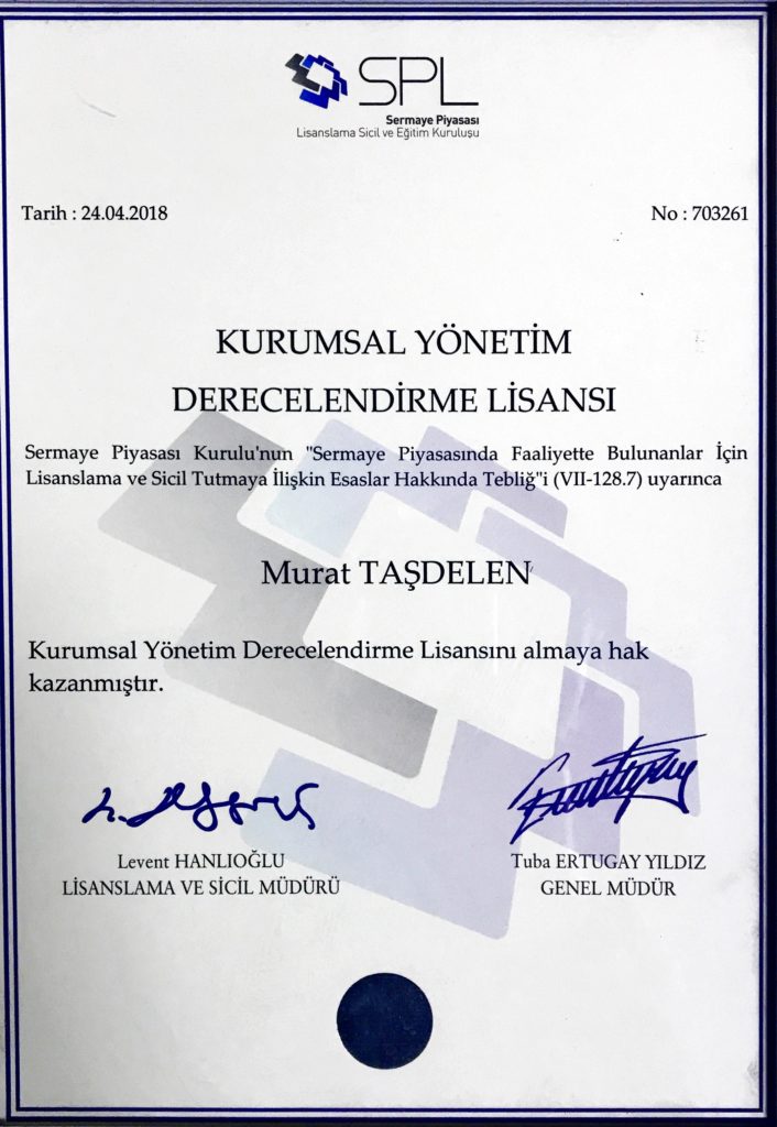 spl-kurumsal-yonetim-lisansı